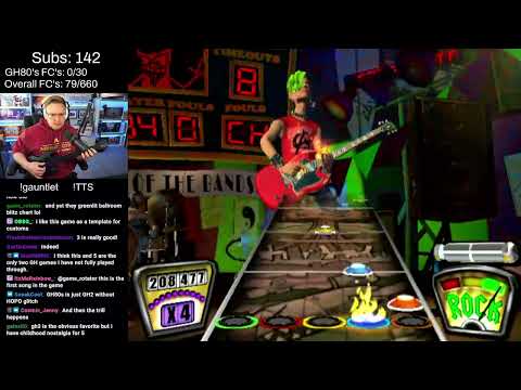 Guitar Hero Encore: Rocks the 80's Full Playthrough | GH Gauntlet Day 3 VOD