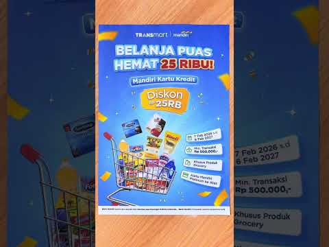 BELANJA PUAS HEMAT 25 RIBU by Bank Mandiri