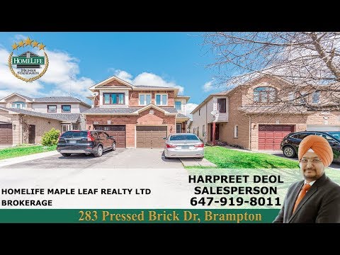 283 Pressed Brick Dr, Brampton - HD VIRTUAL TOURS