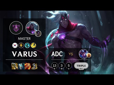 Varus ADC vs Vayne - KR Master Patch 11.1