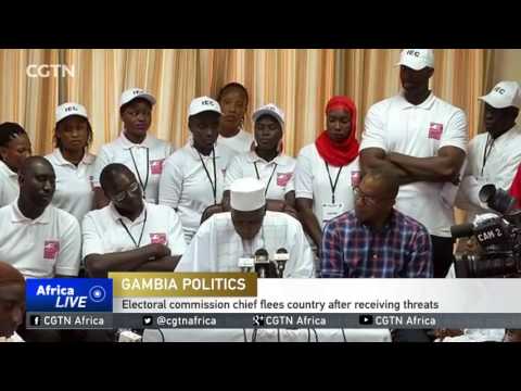 Gambia Electoral commission chief flees country after receiving threats