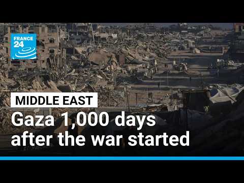 Gazans take stock of the war 1,000 days after its start