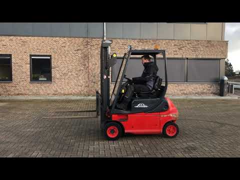 Linde E16 1 6 ton Sideshift Elektra heftruck stocknr 3186