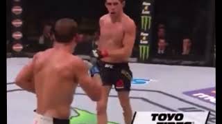 Urijah Faber has Wardrobe Malfunction Mid Fight