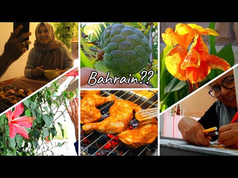 WEEKEND VLOG/My relaxing activities/let's go for a walk(Is it really bahrain?)/Grill chicken recipe