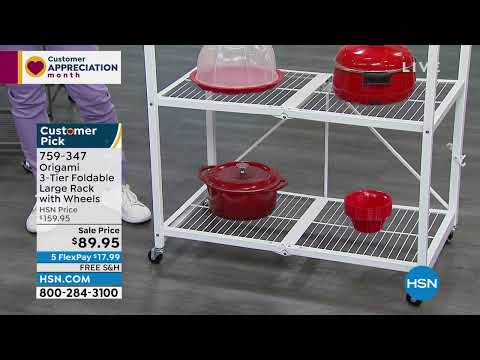 HSN | Origami Storage & Organization - All On Free Shipping 04.16.2022 - 09 PM