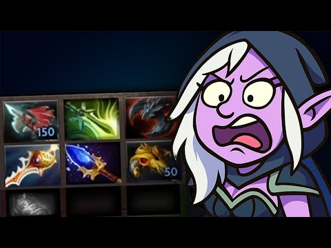 This Is Why You Never Underestimate a Late Game Drow Ranger