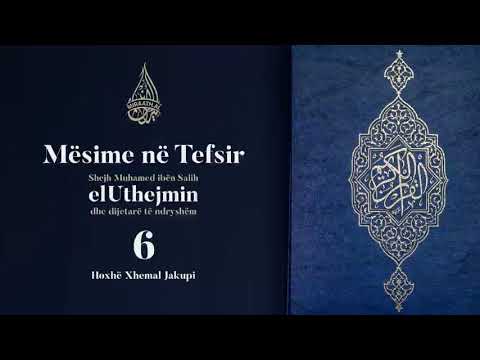 Mësime në Tefsir #6 elHuxhurat: 14 - 18 | Hoxhë Xhemal Jakupi