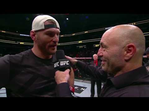 VIDEO: Stipe Miocic’s UFC 211 Octagon Interview