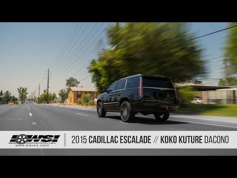 2015 Cadillac Escalade on 26in Koko Kuture Dacono