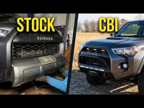 How to Install the CBI Off-road Covert Front Bumper in 5th Gen 4Runner