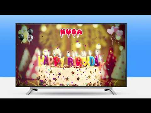 HUDA Birthday Song – Happy Birthday Huda1