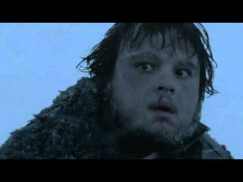 GoT 3x01 - Samwell Tarly, White Walkers, Direwolf, Night's Watch, Jeor Mormont (HD)