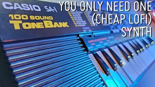 Video thumbnail for Less is more, lofi edition: Creating a song using only the vintage Casio SA-1 by Estuera