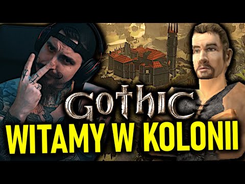 Jedyny PRAWDZIWY Gothic 1 - Kiszak Gameplay - Cała Gra