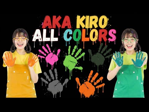 AKA! KIRO! AKA! SHIRO! AO! KIRO! | VIRAL TREND! Color Mixing | immersive interactive