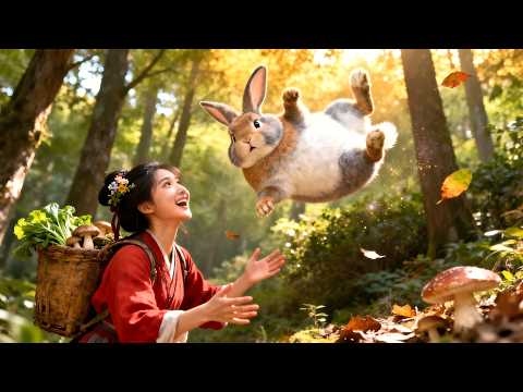 惡毒後娘突然變仙女！張嘴喊聲“兔兔來”，天上直接掉野味！還帶我們暴打渣男！三個反派崽崽都被她寵成福娃，窮窩變金窩，日子美滋滋！#短劇  #甜寵  #drama  #大陸短劇 #穿越  #逆袭 #种田