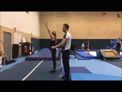 How to do Standing Backflip / Stående salto