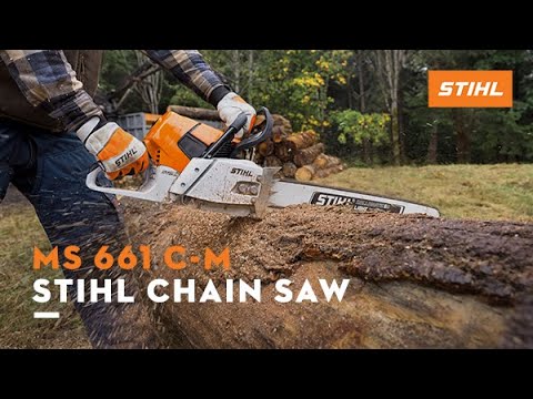 Stihl MS 661 C-M Magnum 20 in. in Angleton, Texas - Video 1