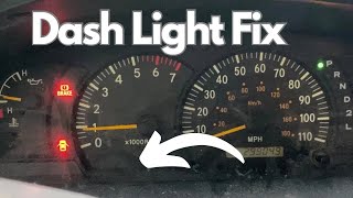 How To Change A Dash Light in Less Than 5 Minutes. Change The Cluster Light in a Toyota.