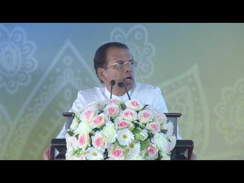 President Maithripala Sirisena Full Speech - Salgadu Ground, Anuradhapura - 2017.04.09
