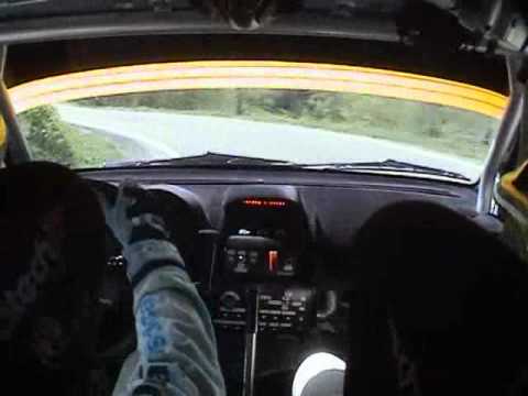 Cameracar due megarischi!! Rally Valli Piacentine 2011 Federici-Bardini Clio S1600