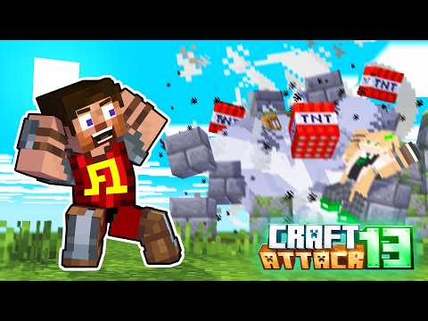 Ich SPRENGE sein BAUWERK in Craft Attack 13