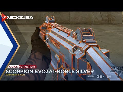Scorpion EVO3A1-Noble Silver | CROSSFIRE China 2.0