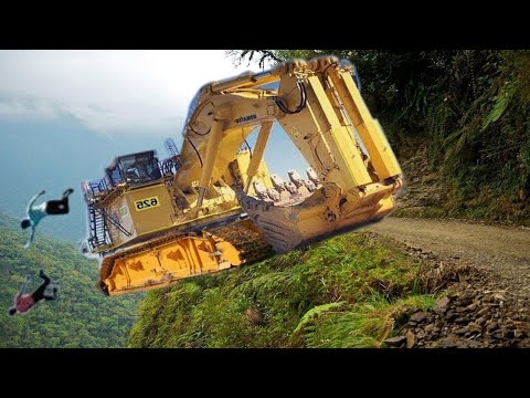Look !!! 20  Dangerous Truck, Motorcycle Skills - Truck & Excavator Fails - Excavator Working #12