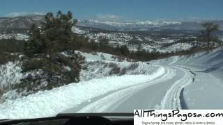 preview picture of video 'Driving Pagosa Springs -- Cool Springs Ranch'