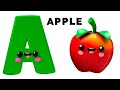 ABC Song A To Z Nursery Rhymes By Baby Fruit Dancing Sensory Video