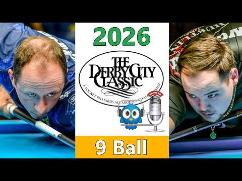 Shane Van Boening vs Shane Wolford - 9 Ball - 2026 Derby City Classic rd 9