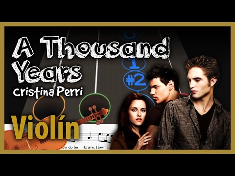 A Thousand Years | Violín Play Along 🎻