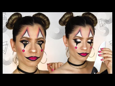 MAQUILLAJE DE PAYASA FÁCIL | HALLOWEEN MAKEUP 2020 | NatyGloss