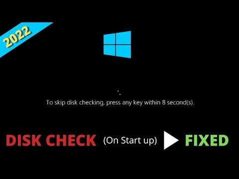 Windows 10 Disk Checking On Startup (FIXED) | Skip Disk Checking