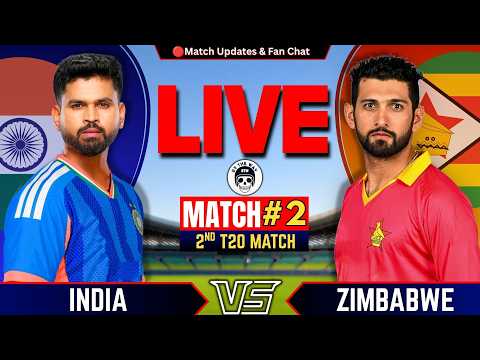 🔴India vs Zimbabwe, 2nd T20 2026  | Live Cricket Match Today | IND vs ZIM T20 Series 2026
