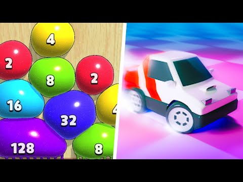 Relaxing & Satisfying Mobile Game: Blob Merge 3D, Join Cars - Max Level Gameplay
