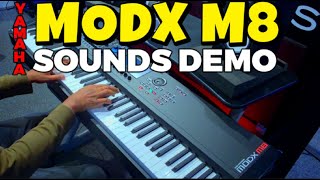 Video thumbnail for Playing The New Yamaha MODX M8 | Sounds Demo by Steve Dare Piano