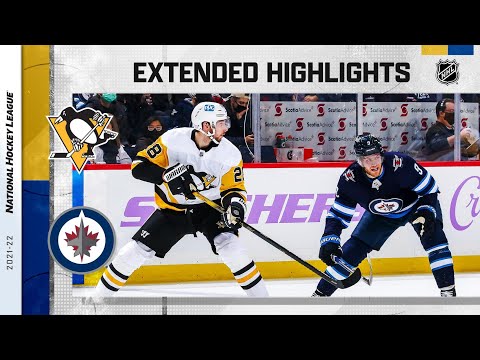 Pittsburgh Penguins vs Winnipeg Jets Nov 22, 2021 HIGHLIGHTS