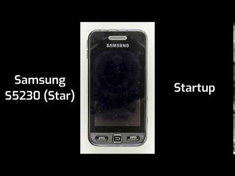 Samsung GT-S5230 Star (2009) Startup Shutdown