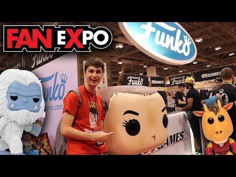 Getting into the Funko Booth at Fan Expo Canada! Video