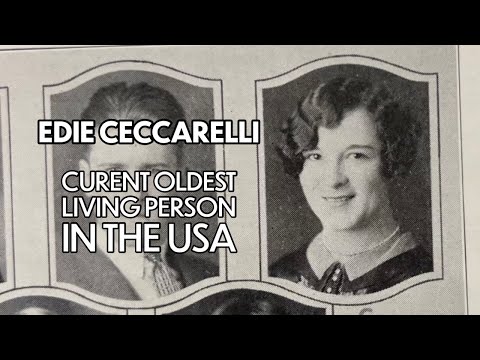 Edie Ceccarelli: Current Oldest Living Person in the USA