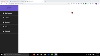 Sidebar Menu using HTML & CSS