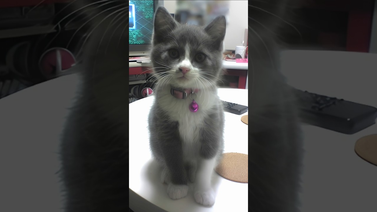 ゴミ置き場に捨てられてた猫の軌跡【ショート版】 #Shorts