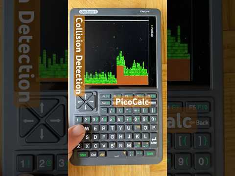 Clockwork PicoCalc 6: Games: collision detection #mmbasic #picocalc #24linechallenge