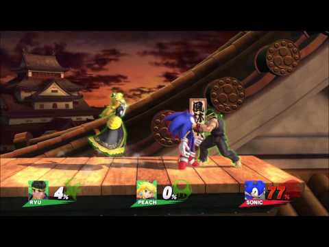 SQD Shallus (Peach) + SQD OC (Ryu) 2v1 Doubles Combo #1