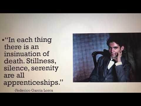 Federico Garcia Lorca presentation