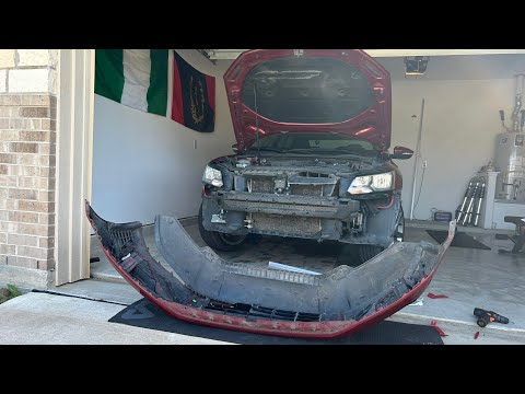 VOLKSWAGEN PASSAT: FRONT BUMPER REMOVAL & LOWER GRILL REPLACEMENT (Saturday Afternoon DIY)