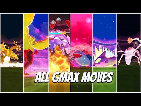 All Attacks of every type : Gigantamax Edition || Pokemon go ||