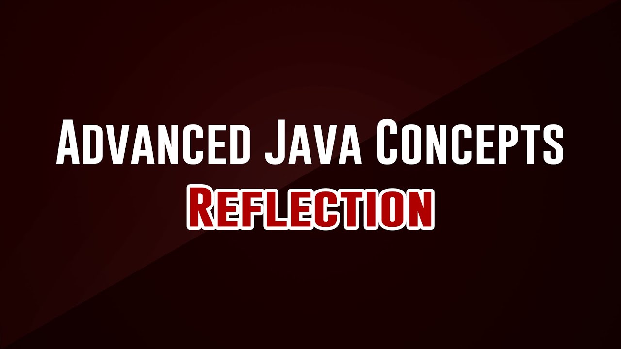 [Advanced Programming Concepts] Reflection